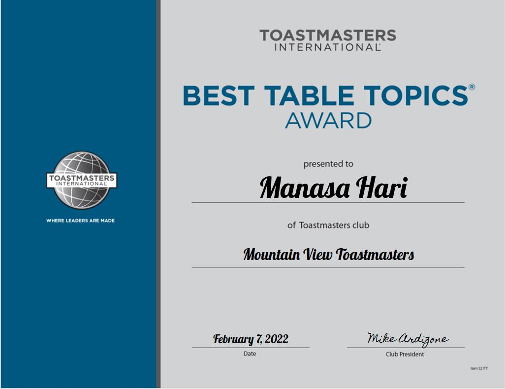 Toastmasters International